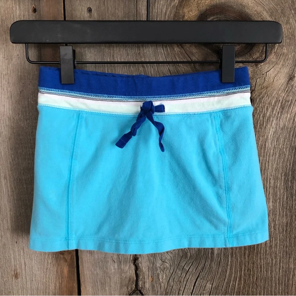 Old Navy Skirt with Built in Shorts in Blue Size X-Small 5